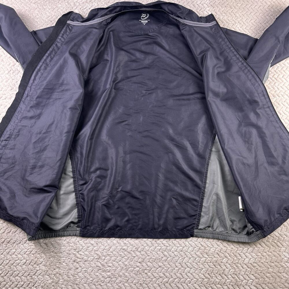 Zero Restriction Jacket Mens Medium M Black Tour Series Full Zip Windbreaker - Picture 5 of 10